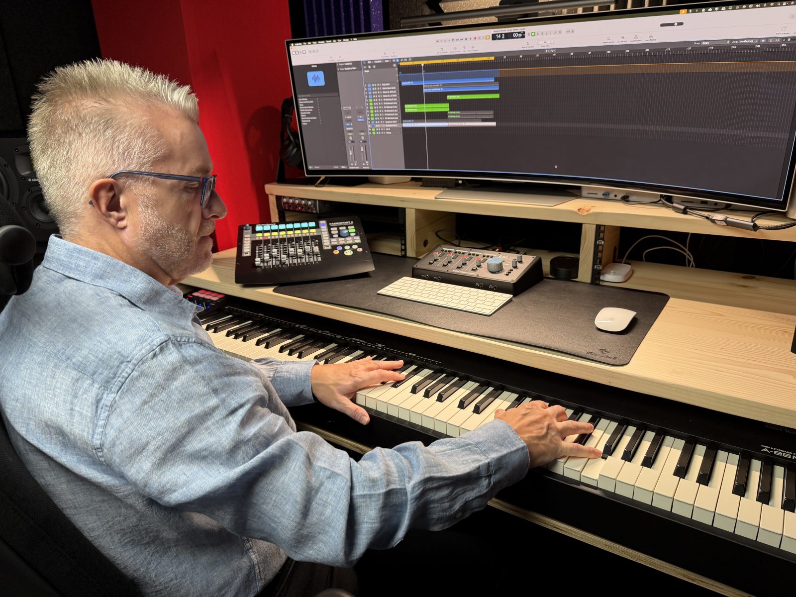 Recording studio in Great Witley at Artisan Music Productions
